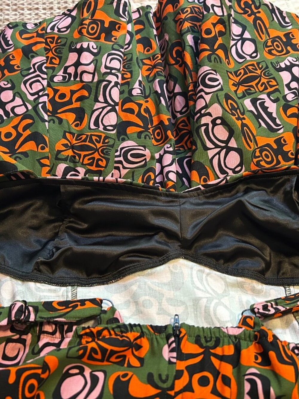 New-Dixiefried for Pinup Couture for Every Body Tiki Dress 4X with tags - Picture 8 of 10
